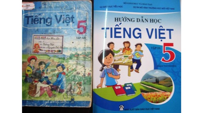 Hai cuốn sách Hướng dẫn học Tiếng Việt và Tiếng Việt lớp 5 có đoạn văn “lạ” về sự tích Thánh Gióng.