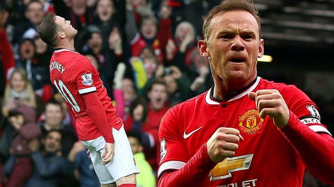 Rooney và pha ăn mừng kiểu đấm bốc.