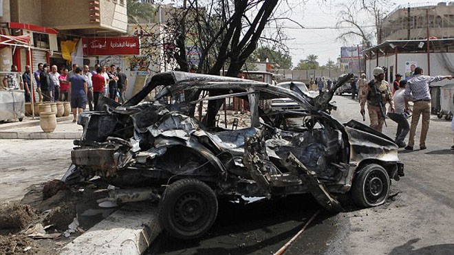 Đánh bom xe ở Baghdad, 20 người thương vong