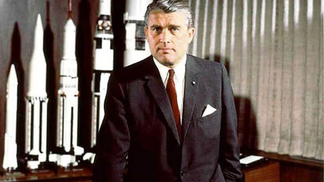 Wernher von Braun, tác giả của dự án nghiên cứu công nghệ tên lửa đạn đạo. Ảnh: Freenet