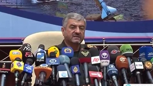 Thiếu tướng Mohammad Ali Jafari, Chỉ huy Lực lượng Vệ binh Cách mạng Iran. Ảnh: Press TV. 