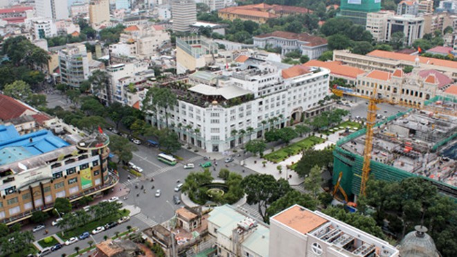 Tại Hà Nội và TPHCM, giá đất có mức cao nhất là 162 triệu đồng/m2, tăng gấp 2 lần so với năm 2014.