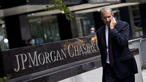 JP Morgan, một trong những ngân hàng rơi vào tầm ngắm của cơ quan điều tra Mỹ. Ảnh: Reuters