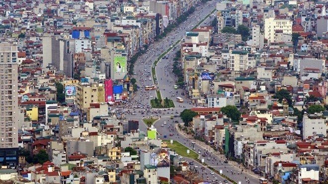 Tuyến đường "đắt nhất hành tinh" Kim Liên - Ô Chợ Dừa. Ảnh: Hoàng Hà/ Zing.