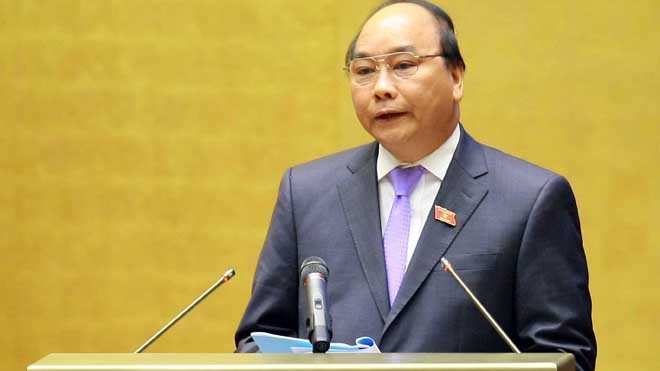 Phó Thủ tướng Nguyễn Xuân Phúc sẽ báo cáo và trả lời chất vấn tại kỳ họp này. ẢNH: QH