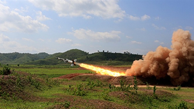 Phóng thử và nghiệm thu tổ hợp tên lửa Pechora-2TM
