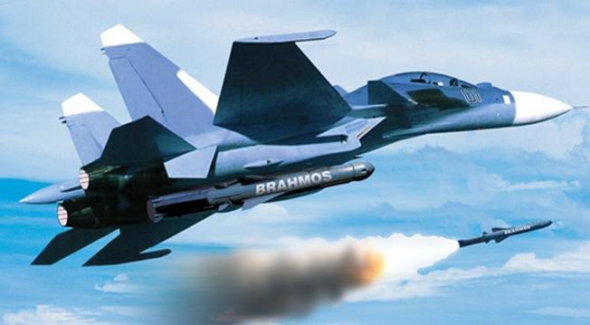 Mô phỏng Su-30 MKI bắn tên lửa hành trình siêu thanh BrahMos. Ảnh: National Interest