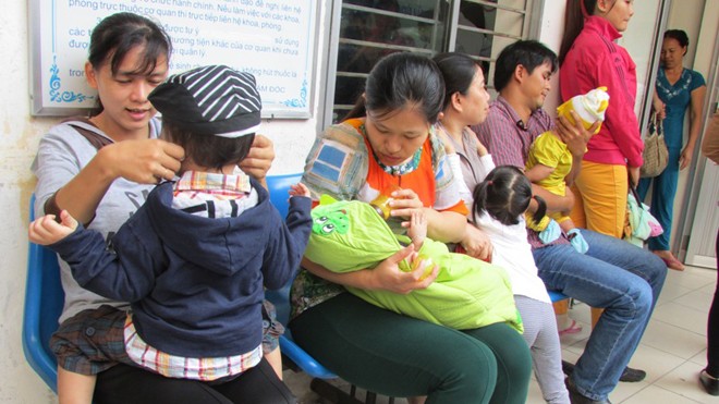 Tiêm vacxin tại Trung tâm y tế dự phòng Đà Nẵng