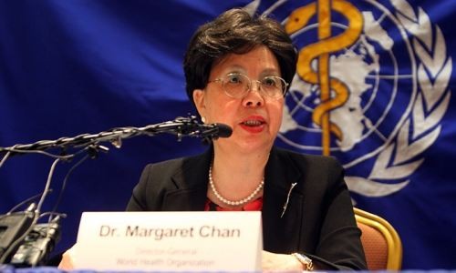 Giám đốc WHO Margaret Chan (Ảnh: Xinhua /Landov/Barcroft Media)