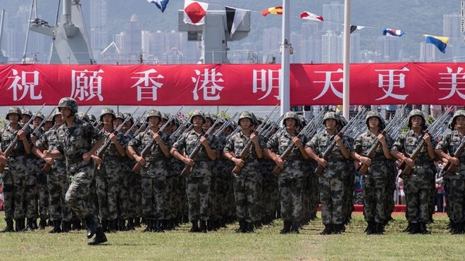 Trung Quốc hé lộ căn cứ quân sự bí mật tại Hong Kong