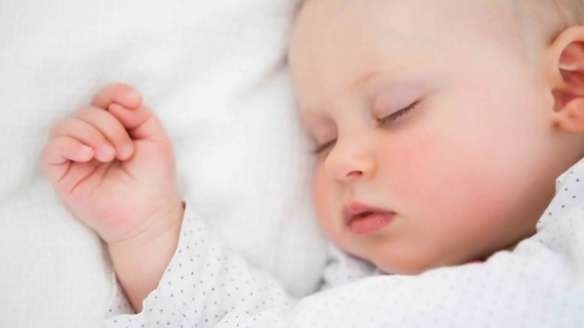 Trẻ ngủ ngáy có thể là dấu hiệu của bệnh lý. Ảnh internet