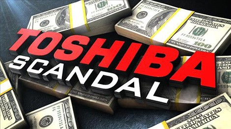 Scandal gian lận tài chính đang làm xấu đi hình ảnh của Toshiba.