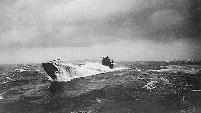 Tàu ngầm U-Boat của Đức, cỗ máy chiến tranh dưới nước đáng sợ nhất trong 2 cuộc đại chiến của loài người. Ảnh: History Place