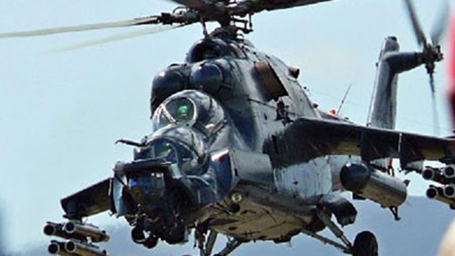 Sức mạnh kinh người của 'siêu trực thăng' Mi-35M