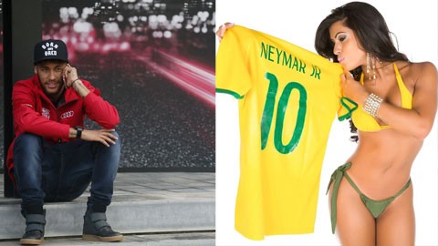Neymar đang có sức hút khá lớn với người đẹp siêu vòng 3 Priscilla Rocha