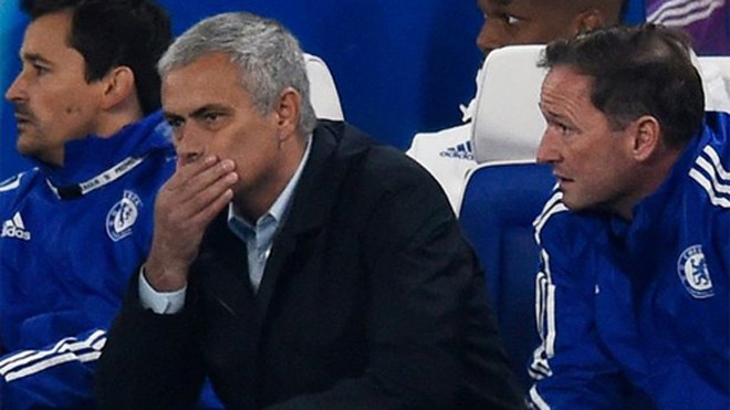 Mourinho đang đối mặt với nguy cơ lần thứ hai bị Chelsea sa thải. Ảnh: Reuters