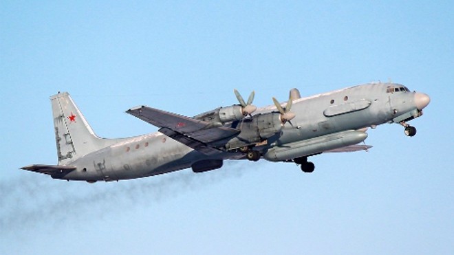 Máy bay do thám Ilyushin Il-20 của Nga. Ảnh: Wiki