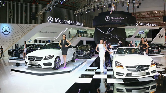 Mercedes-Benz giới thiệu công nghệ ô tô tiên tiến tại VMS 2015
