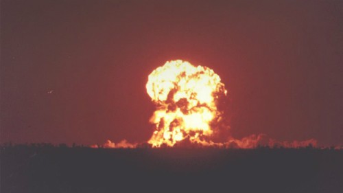 Vụ thử hạt nhân của Mỹ tại Nevada năm 1953. Ảnh: ctbto.org