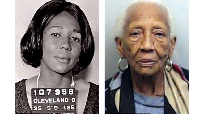 Bà Doris hiện nay (phải) và khi bị bắt năm 1965 (trái). Ảnh: Daily Mail