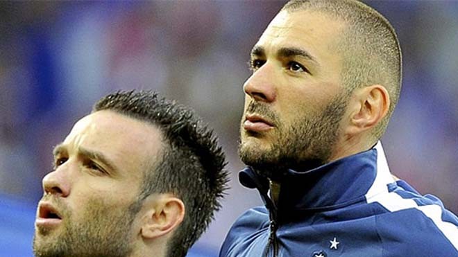 Benzema và Valbuena là đồng đội thân thiết ở cả Marseille trước đây và tuyển Pháp.