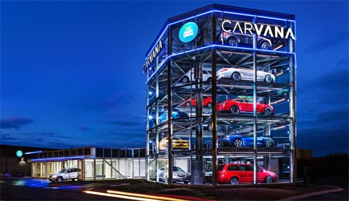 Máy bán ôtô tự động Carvana.