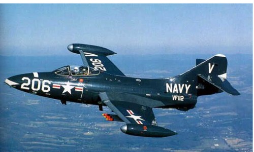 Một chiếc F9F của Mỹ. Ảnh: Aviation History