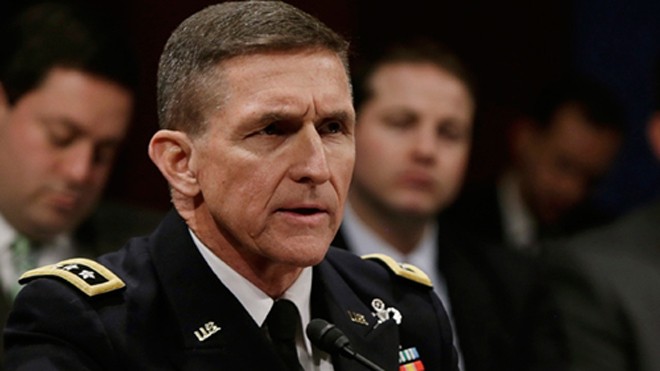 Cựu giám đốc Cơ quan Tình báo Quốc phòng Mỹ (DIA) Michael Flynn. Ảnh: Reuters.