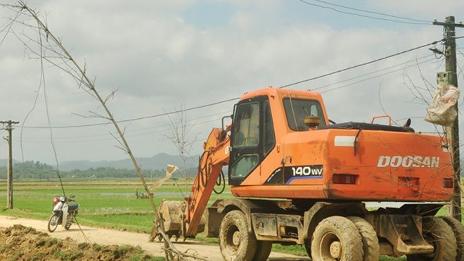 Hiện trường vụ tai nạn thương tâm