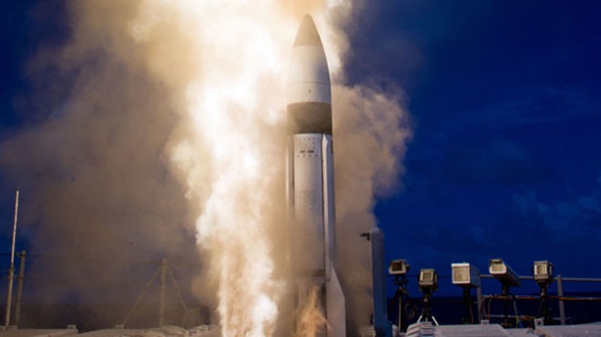 Tên lửa SM-3 Block IIA (Ảnh NavalToday)
