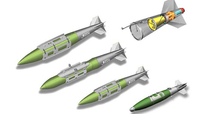 Bom tấn công trực diện phối hợp (JDAM) (Ảnh minh họa: Wikimedia)