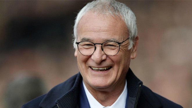 Claudio Ranieri đang thăng hoa cùng Leicester. Ảnh: Reuters.