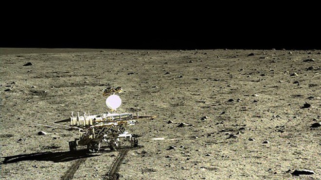 Robot thám hiểm Mặt Trăng của Trung Quốc. Ảnh: CNSA. 