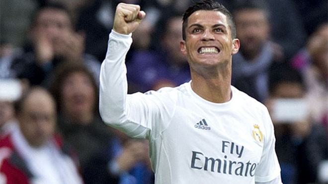 Ronaldo là cầu thủ ghi nhiều bàn nhất năm 2015 với 58 lần lập công. Ảnh: Reuters