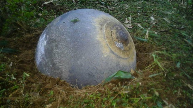 Lại thêm một quả cầu lạ xuất hiện ở Tuyên Quang