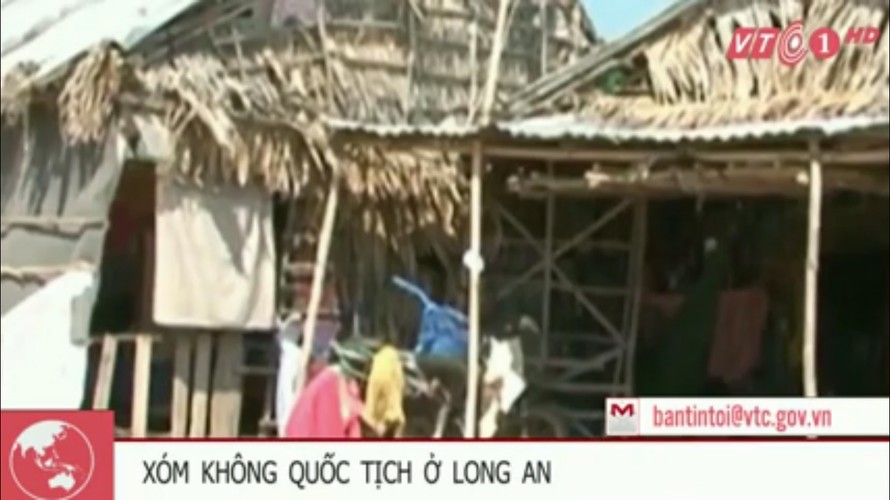 Xóm không quốc tịch ở Long An