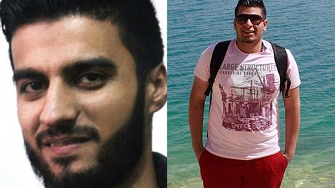 Ibrahim Abdul Qader (trái) và bạn là Fares Hamadi thiệt mạng tại một thành phố ở Thổ Nhĩ Kỳ. Ảnh: Telegraph