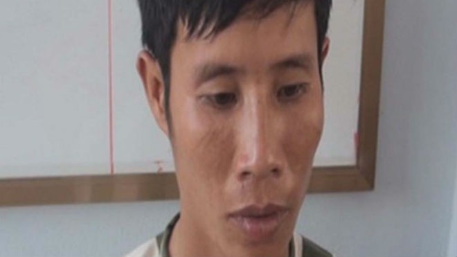 Nguyễn Thái Quỳnh - người vận hành máy cẩu là bị cáo duy nhất trong vụ tai nạn thương tâm khiến 3 mẹ con tử vong. 