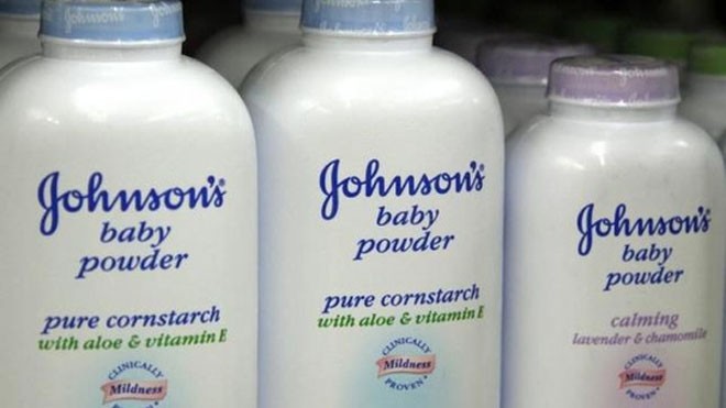 Các sản phẩm của công ty Johnson & Johnson. Ảnh: REUTERS