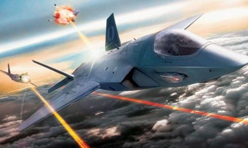 Không quân Mỹ dự kiến triển khai vũ khí laser năng lượng cao trên máy bay chiến đấu vào năm 2021. Ảnh minh họa: US Air Force