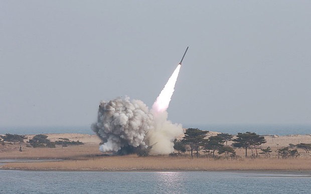 Triều Tiên thử nghiệm tên lửa. (Ảnh minh họa: AFP)