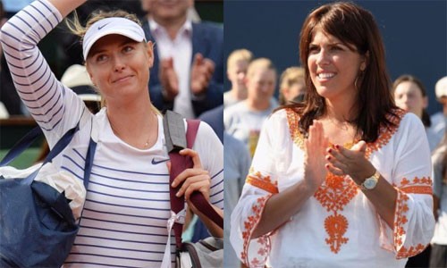 Jennifer Capriati (phải) liên tục dành cho Sharapova những chỉ trích nặng nề. Ảnh: AFP.