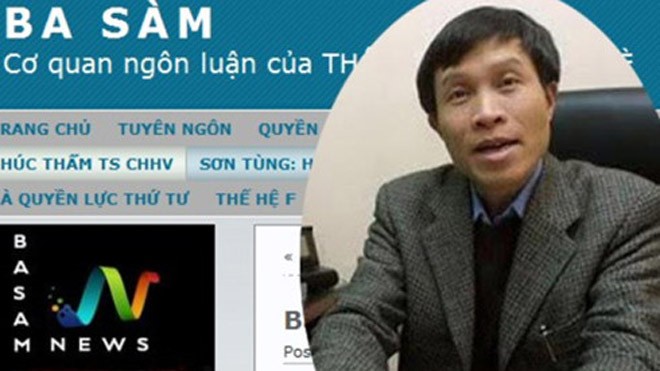 Bị cáo Nguyễn Hữu Vinh tự blogger Anh Ba Sàm.