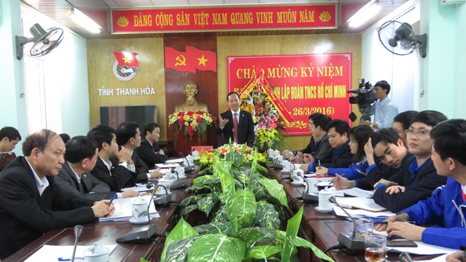 Bí thư tỉnh ủy Thanh Hóa đối thoại với thanh niên