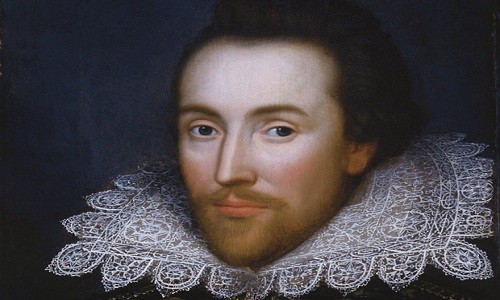 William Shakespeare trong một bức tranh chân dung. Ảnh: The Guardian.