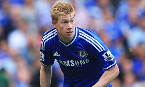 De Bruyne khi còn khoác áo Chelsea. Ảnh: Reuters.