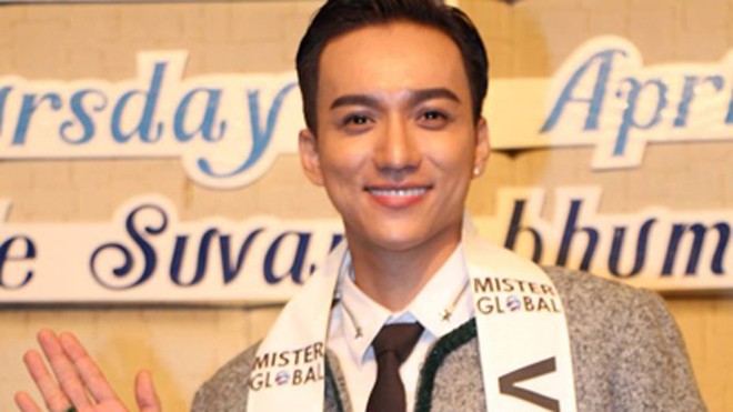 Nguyễn Phúc Vĩnh Cường có mặt tại cuộc thi Mister Global 2016.