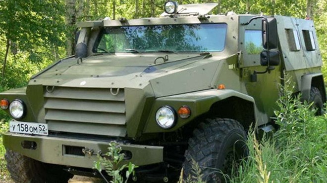 Nga phát triển xe thiết giáp “chó sói“