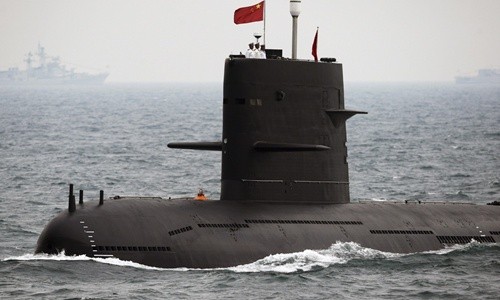 Một tàu ngầm của hải quân Trung Quốc. Ảnh: Reuters