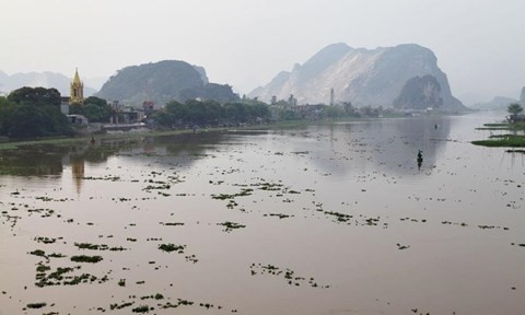 Sông Đáy- đoạn chảy qua Ninh Bình - Ảnh minh họa